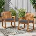 thumbnail image 3 of Patio Seat Cushion Covers, 17.7inch Square Outdoor Chair Seat Cushion Slipcover with Zipper and Tie, Washable Slip Covers Replacement, Outdoor Furniture Chair Cushion Pillow Seat Cover, Covers Only, 3 of 7