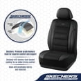 thumbnail image 4 of Fundas para asientos de coche Skechers, de piel viscoelástica refrigerada por aire, 4 of 7