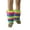 C25, variant on Plush Leg Warmers Vintage Rainbow Boot Cuffs Leg Cover for Winter Fashion