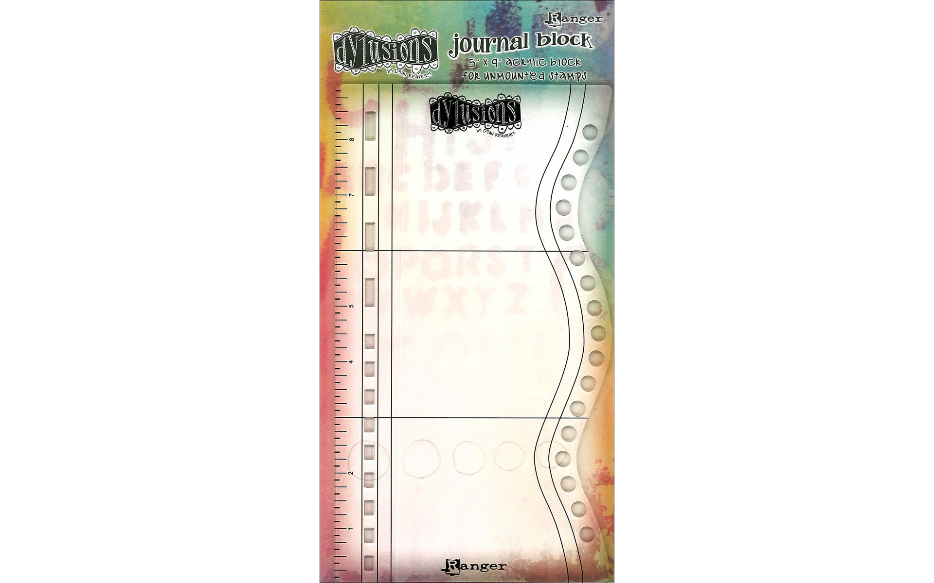 DYA58724 RANGER DYLUSIONS JOURNALING BLOCK 5X9