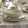 thumbnail image 6 of Lenox French Perle Scallop 12-Piece Stoneware Dinnerware Set (Service for 4), 6 of 7