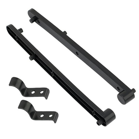 VERDANVERSE Conceiled Flip Up Door Guide Bookcase Door Slides 1Set 9.6x1.1In