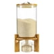 thumbnail image 1 of Dispensador de arroz Vuinop Rice Storage, vidrio de 8 litros con tapa hermética, 1 of 6