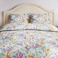 thumbnail image 5 of Arhsimvijar 100% Cotton Queen Size Bedsheet For Bed with 2 Pillow Covers, 5 of 5