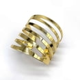 thumbnail image 1 of Elegant Napkin Ring Holders for Weddings, Christmas, Proms, Birthdays and Special Occasions, Easy to Clean with Soft Cloth, 1 of 5