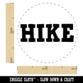 thumbnail image 2 of Hike Fun Text Self-Inking Rubber Stamp Ink Stamper - Green Ink - Medium 1 Inch, 2 of 7