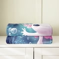 thumbnail image 3 of Erosebridal Girls Axolotl Flannel Blanket 40x50, Soft, 3 of 6