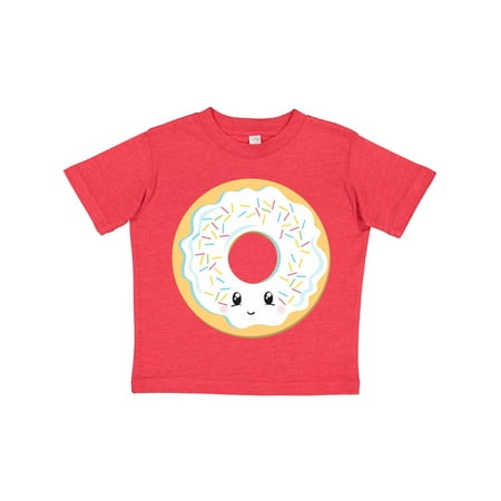 

Inktastic White Donut Gift Toddler Boy or Toddler Girl T-Shirt