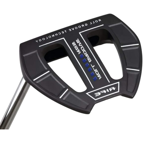 Left Handed Rife Golf Roll Groove Technology Series RG5 Full Mallet Dual Winged Putter Precision Milled Face Edge and Cavity Ensures an Ideal Weight Balance Perfect for Lining Up Your Putts (left, 36)