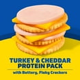 thumbnail image 4 of Lunchables Turkey & Cheddar Protein Pack, 3.2 oz Pack, 4 of 19