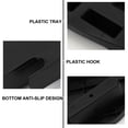 thumbnail image 6 of LEORX Weather Resistant Black Plastic Chair Beverage Tray Multipurpose for Lounge Chair, 6 of 6