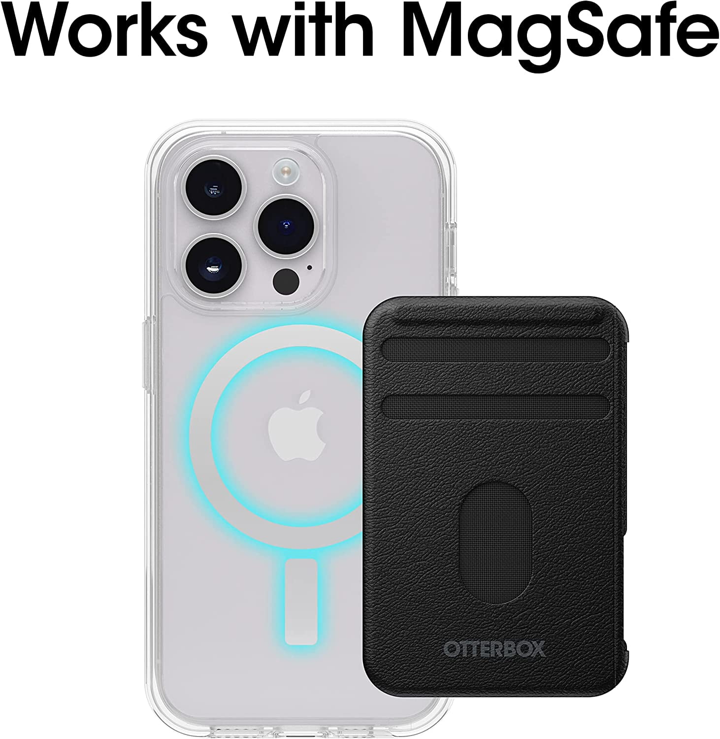 OtterBox SYMMETRY SERIES+ Case w/ Magsafe for Apple iPhone 14 Pro - Clear