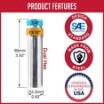 thumbnail image 5 of Coyote Wheel Accessories Douille d'Écrou 11497 6 Clés Spline; Entraînement 7/8 Pouce et 13/16 Pouce; Chromé; Acier au Carbone; Simple, 5 of 5