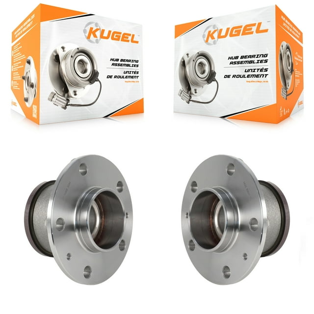 Kugel Rear Wheel Bearing and Hub Assembly Pair for Car Ram ProMaster 2500 3500 1500 - Left Right Side (Driver Passenger) K70-101787