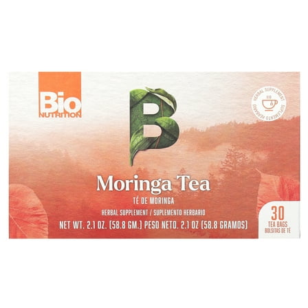 Bio Nutrition Tea Moringa, 30 Bags