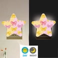 thumbnail image 4 of Star Night Light Auto On/Off Plug-in Wall Light with Light Sensor Warm White LED for Home Party Yellow and Pink Bows, 4 of 6