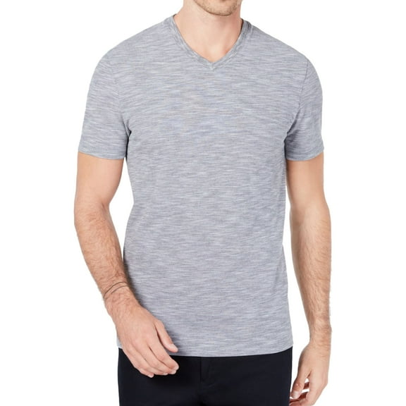 Ryan Seacrest Mens Heathered Basic T-Shirt, Grey, XX-Large