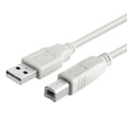 thumbnail image 1 of 25Ft Usb Cable For Canon Pixma Mx492 Printer, Beige Or White, 1 of 3
