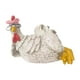 thumbnail image 3 of Estatua de pollo de buenos días Escultura de pollo Detalles vívidos Adorno decorativo Gallina, 3 of 9