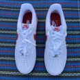 thumbnail image 4 of Ni&ke Air Force 1 07 White Dragon Red FJ4146-106 Size 9 - 12 Men, 4 of 5