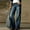 Blue, variant on Women's Wide Leg Jeans Trendy Color High Waisted Versatile Straight Slender Loose Straight Leg Denim Pants Black L