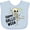 AE-Light Blue, variant on Inktastic Happy Halloween with Dancing Skeleton Boys or Girls Baby Bib