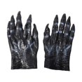 thumbnail image 4 of Guantes de disfraz Accesorio de disfraz Carnaval Adulto Patas aterradoras con Manos de Estilo B Yuyangstore Guantes de hombre lobo, 4 of 8