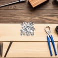 thumbnail image 4 of FUTUREORYY 50pcs Photo Frame Corner Fasteners Silver Iron Hardware for Indoor Use, 4 of 8