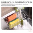 thumbnail image 3 of Shisuyan Kitchen Caddy Silver 2Pcs 6.68X2.75X2.95in For Home Organization, 3 of 8