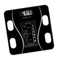 thumbnail image 2 of Eigraketly Báscula inteligente para baño con Bluetooth, de grasa corporal, báscula de peso Digital, aplicación inalámbrica, equilibrio de Medidores de medidas dimensionales Negro Cobrar Eigraketly TO000338-05B, 2 of 6