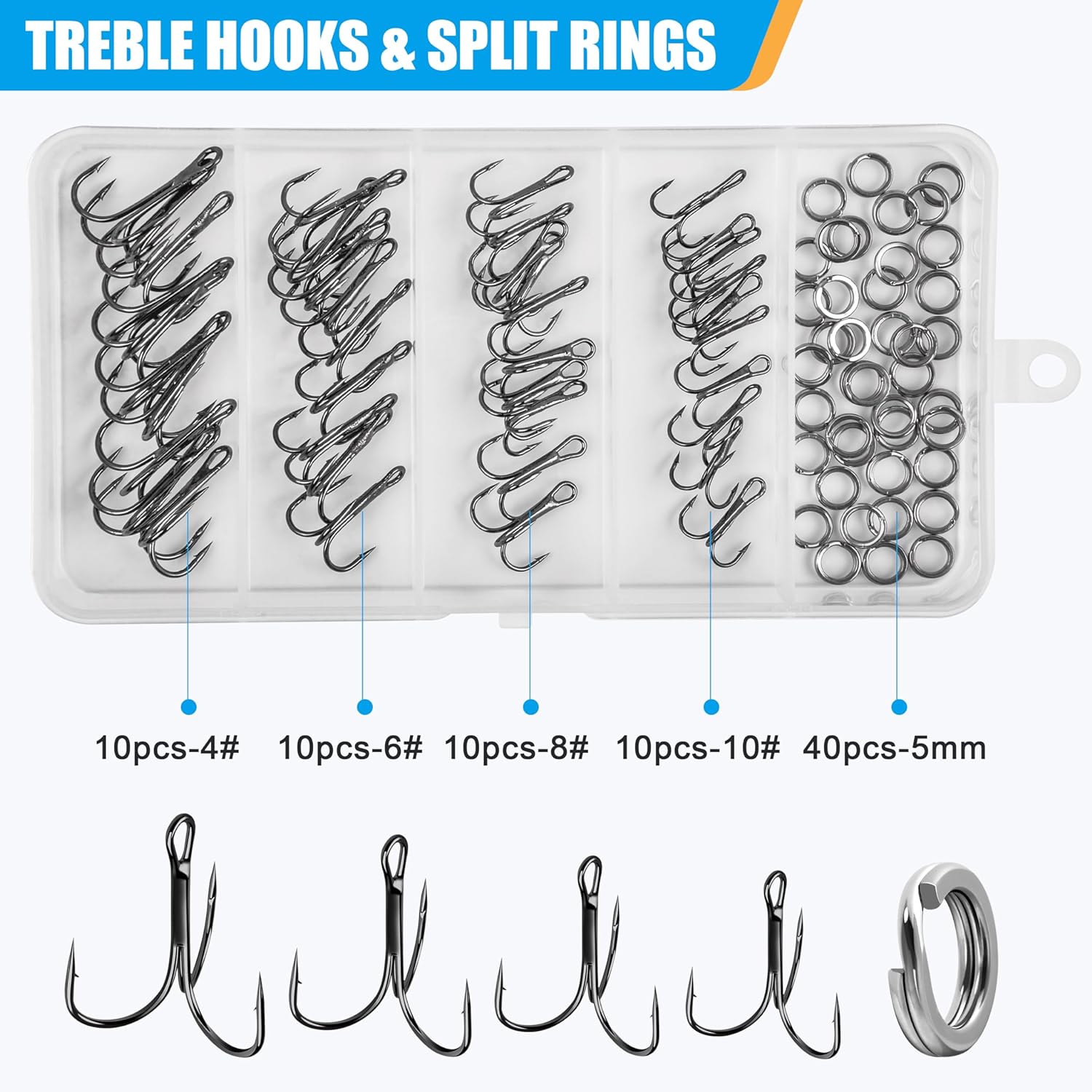 Unpainted Fishing Lures Making Kit, 286pcs DIY Blank Crankbaits Minnow Hard Bait Set with Treble Hooks,Split Rings,3D Eyes,Fishing Lure Stickers Pliers DIY Fishing Tackle