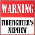 thumbnail image 2 of CafePress - Firefighter Warning Nephew Infant Bodysuit - Baby Light Bodysuit, Size Newborn - 24 Months, 2 of 4