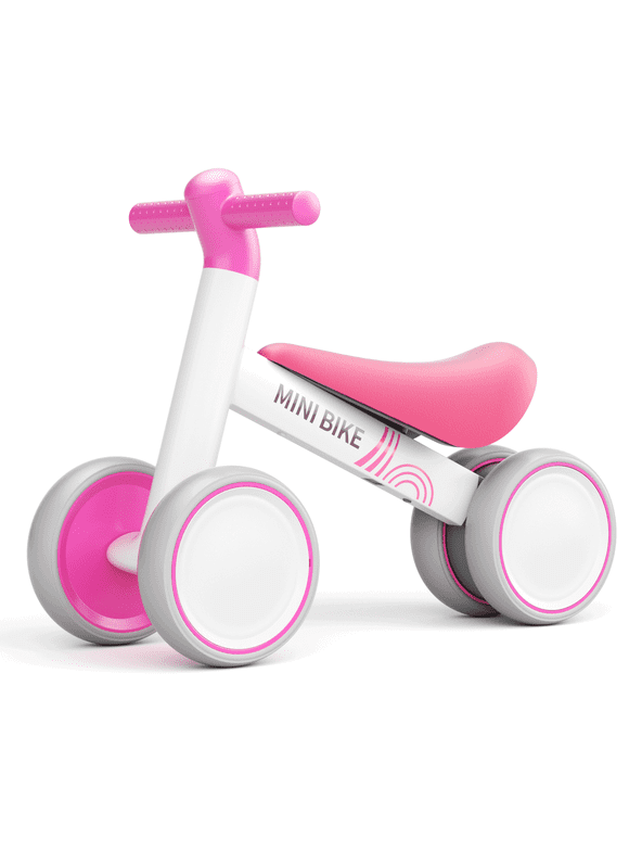 KORIMEFA Baby Balance Bike, Toddler Bicycle, Riding Toy for 10-36 Months Boys Girls, First Birthday Gift White