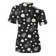 thumbnail image 3 of Mujeres Verano Cuello Redondo Manga Corta Estampado Sin Tirantes Camiseta Tops Blusas OAVQHLG3B Store lin121212, 3 of 4