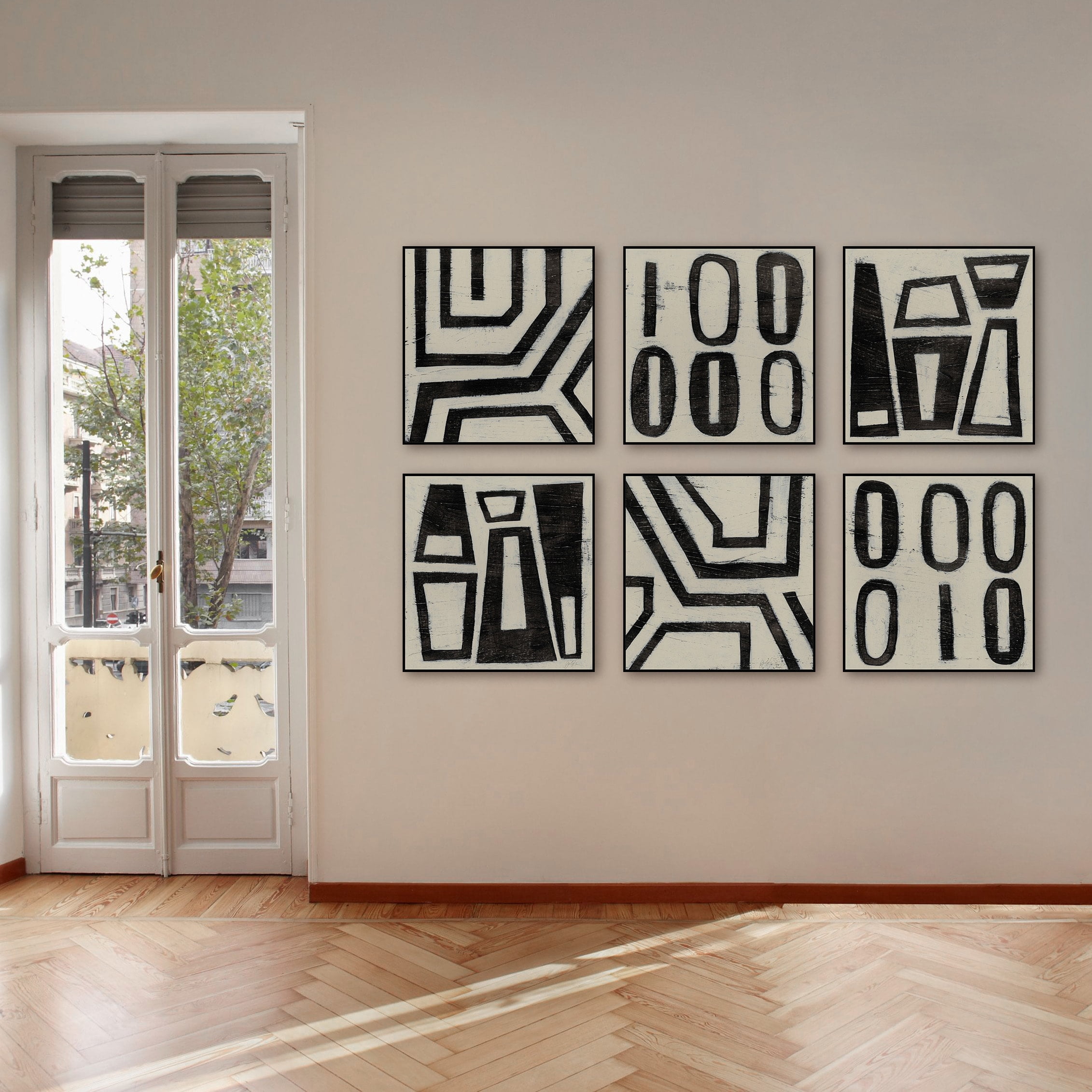 Symbols Hexaptych