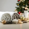 thumbnail image 2 of Luxury Antimicrobial Towel Set F Hand Bath Woven With Silver Premium, 2 of 5
