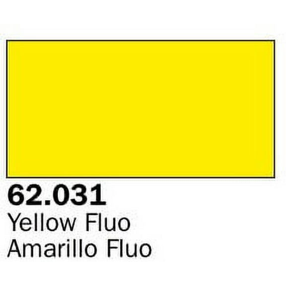 Vallejo Premium Airbrush Colors - 60 ml, Fluorescent Yellow