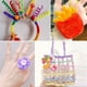 thumbnail image 4 of 100Pcs DIY Chenille Pipa Tongkat Twist Craft Cifrado Hecho A Mano Raíz Del Pelo Stick/Niños Juguete Que Hace El Paquete De Material De Arte/Color Macaron, 4 of 4