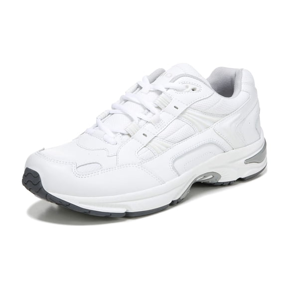 Zapatos Vionic 23MWALK de piel repelente al agua, color blanco