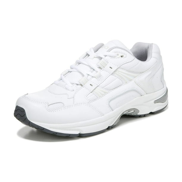 Zapatos Vionic 23MWALK de piel repelente al agua, color blanco