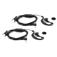 thumbnail image 1 of 2 Piezas Auricular Mic de 2 vías para EM1000 EM1000R MR356R MH230R MB140R MC220R Duradero Sunnimix Auricular de dos vías para auriculares de radio, 1 of 8