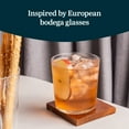 thumbnail image 4 of Libbey Café Rocks Glasses Set of 8, Dishwasher Safe Modern Cocktail Glasses, Versatile Bar Glassware Set for Casual Gatherings, Dinner Parties, 4 of 6
