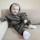 thumbnail image 4 of Gibobby Conjunto de ropa con capucha para niño pequeños, sudaderas con capucha, Tops y pantalones, conjunto de 2 uds para niños y trajes, ropa para niños(Negro,4-5 Años), 4 of 5