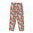 thumbnail image 3 of Lsque Hawaiian Style Print Women's Pajama Pants, Lounge Pant - Comfortable Home Wear,Elastic Waistband, Stylish Design-Large, 3 of 9