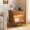 Caramel, variante sur GUNAITO Ensemble de 2 Tables de Nuit avec Station de Recharge Table de Chevet avec Lumière DEL Table de Nuit en Bois avec Tiroirs à Texture Ondulée Table d'Appoint avec Ports USB et Prises pour Petit Espace Noyer 2 Pcs