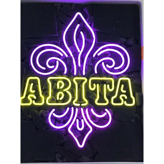 Queen Sense 20"x16" Abita Beer Neon Sign Man Cave Handmade Neon Light 120ABLV2Y