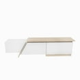thumbnail image 3 of Zonas 71'' Modern TV Stand Console Table Entertainment Center for Up to 65'' TVs White Cordoba (Biege), 3 of 7