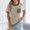 Khaki, variant on YTCAMLO Color Block Sweaters for Women Casual Summer Short Sleeve Shirts Stretchy Comfy Blouses Crew Neck Lightweight Knit Tops, Purple L