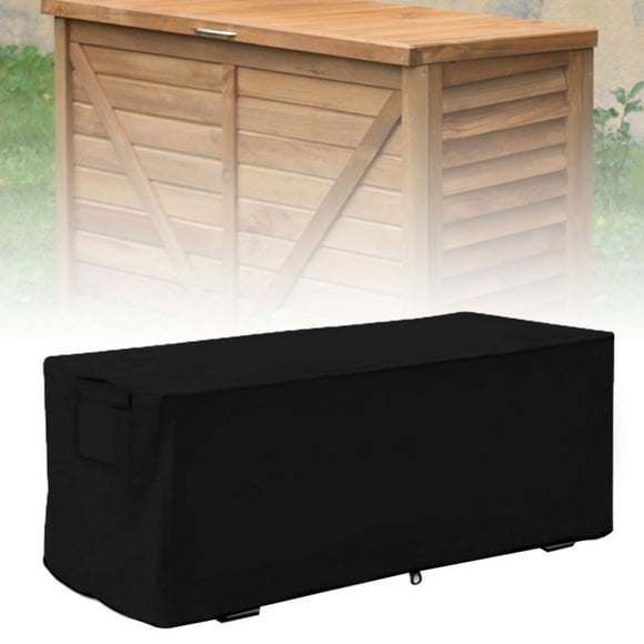 Storage Benches Cover, Premium Oxford Cloth Waterproof Sturdy Covers Outdoor Deck Box Protective Cover Storage Benches Cover Storage Box Cover