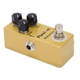 thumbnail image 1 of Pédale de Basse, Métal Doré Durable Mini Signal Analogique Chemin Effet de Guitare avec True Bypass Interrupteur pour Instrument de Musique pour le Réglage, 1 of 8